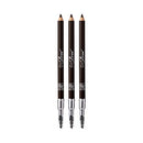 Ruby Kisses Go Brow Eyebrow Wooden Pencil w/ Sharpener (Black Brown) Ruby Kisses