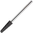 PANA USA Professional 3/32" Shank Size - Cone Shape Carbide Bit - Nail Drill Bit for Manicure Pedicure Tools Dremel Machine (Extra Coarse, DLC Black) PANA