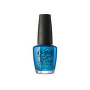 OPI Nail Lacquer, Nessie Plays Hide & Sea-k, Blue Nail Polish, Scotland Collection, 0.5 fl oz OPI