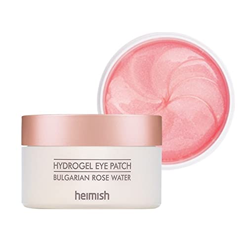 Heimish Bulgarian Rose Hydrogel Eye Patch 1.4 Gram x 60 Patch | Under Eye Patches, Under Eye Treatment, Eye Mask for Puffy Eyes, Anti-Wrinkle, Gel Pads HEIMISH