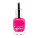 Nailtopia - Plant-Based Chip Free Nail Lacquer - Non Toxic, Bio-Sourced, Long-Lasting, Strengthening Polish - Birds Of Paradise (Hot Pink) - 0.41oz Nailtopia