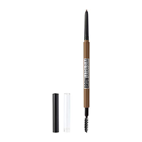 Maybelline New York Brow ultra slim defining eyebrow pencil, 0.003 Ounce 255 SOFT BROWN Maybelline New York