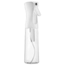 Continuous Spray Bottle Hair Water Ultra Fine Mister Sprayer Propellant Free for Hairstyling, Cleaning, Gardening, Misting & Skin Care BPA Free (10 ounce, Clear) alpree