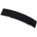 Camila Paris AD820 French Hair Barrette Clip for Girls, Black, Rubberized Metal Clasp, Strong Hold Grip Hair Clips for Women, No Slip and Durable Styling Girls Hair Accessories, Made in France Camila