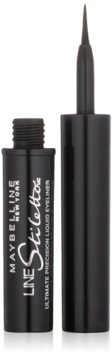Maybelline New York Line Stiletto Ultimate Precision Liquid Eyeliner, Blackest Black, 0.05 fl. oz. Maybelline New York