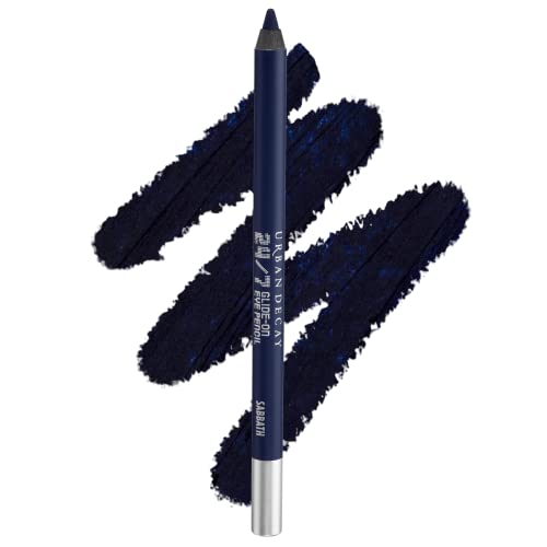 Urban Decay 24/7 Glide-On Waterproof Eyeliner Pencil - Long-Lasting - Sabbath, Deep Navy with Matte Finish URBAN DECAY