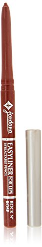 Jordana Easyliner Retractable Pencil for Lips, Rock N Rose 0.009 oz Jordana