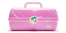 Caboodles On-The-Go Girl Retro Case, Bubblegum Marble , 13.38x8.88x6.5 Inch (Pack of 1) Caboodles