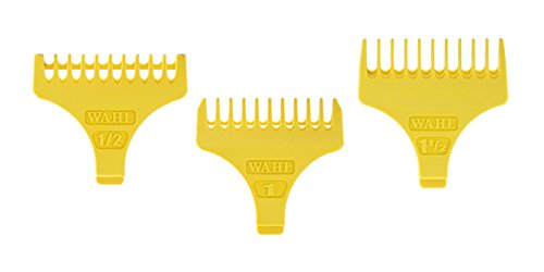 Wahl Professional T Blade Trimmer Guide Set (#1/2, #1, and #1 1/2) Great for Professional Stylists and Barbers - Model 3059 Guides Measure 1/16”, 1/8”, and 3/16”