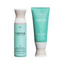 VIRTUE Recovery Shampoo & Conditioner Set | Full Size | Alpha Keratin Repairs Dry, Damaged Hair | Sulfate Free, Paraben Free, Color Safe VIRTUE
