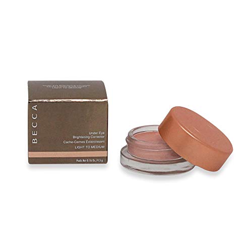 Becca Under Eye Brightening Corrector for Women, Light To Medium, 0.16 Oz Becca
