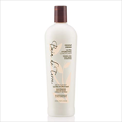 Bain de Terre Coconut Papaya Ultra Hydrating Conditioner, with Argan and Monoi Oil, Paraben-Free, 13.5-Ounce Zotos Professional