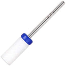 PANA Professional 3/32" Shank Size - Flat Top Small Barrel White Ceramic Bit - Nail Drill Bit for Dremel Machine Pana