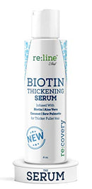 Biotin Hair Growth Serum for Women Men Hair Thickener for Fine Hair Serum for Hair Growth with Biotin and Saw Palmetto Extract DHT Blocker Natural Hair Regrowth Treatment for Men Women Hair Volumizer Paisle Botanics