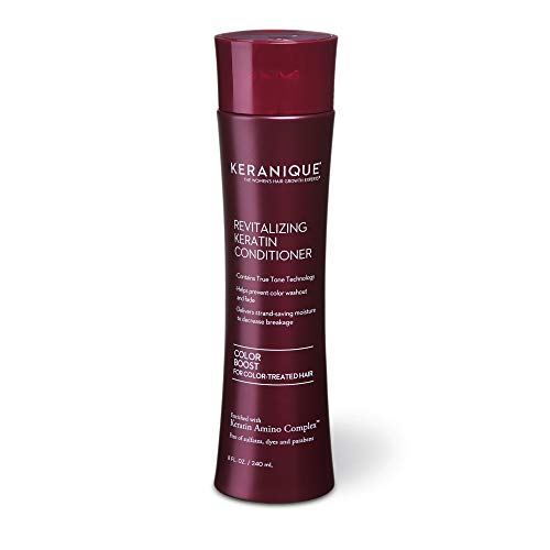 Keranique Color Boost Scalp Revitalizing Keratin Conditioner for Color Treated Hair | Keratin Hair Treatment | Keratin Amino Complex, Free of Sulfates, Dyes and Parabens Keranique