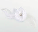 Lillian Rose Vintage Lace White Feather Hair Clip Accessories Lillian Rose