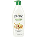 Jergens Oil-Infused Smoothing Avocado Moisturizer, 16.8 Fluid Ounces, with Avocado Oil and Oat Extract, for Visibly Replenished Skin, for All Skin Types Jergens