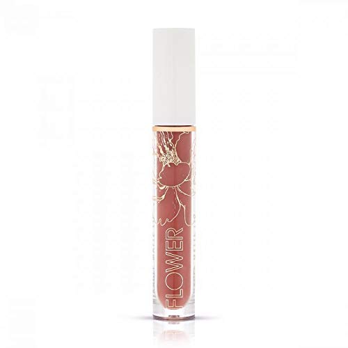 Flower Beauty Miracle Matte Liquid Lip Color - Vividly Bold & Creaseless Matte Liquid Lipstick, Comfortable All Day High Impact Makeup Color (Soft Berry) FLOWER BEAUTY