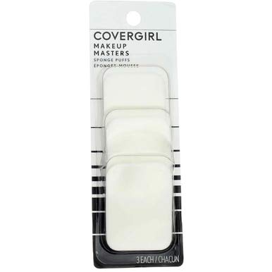 MAKEUP MASTER SPONGE PUFFS COVERGIRL