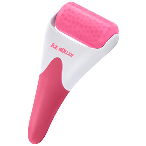 Fronnor Ice Roller for Face,Eyes,Mothers Day Gifts Idea,Therapeutic Cooling to Tighten Brighten Complexion and Reduce Wrinkles,Massager Under Eye Puffiness,Migraine and Pain Relidf (Red) Fronnor