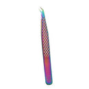 M LASH Set Of 4 Diamond Grip Eyelash Extensions Tweezers - Japanese Steel Lash Supply (Multi-Color) M Store