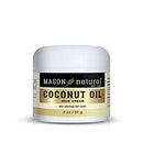 Mason Natural Coconut Oil Skin Cream - Premium Skin Conditioning Formula, Nourishing Body Moisturizer, Paraben Free, 2 OZ MASON NATURAL