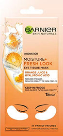 Garnier Skin Naturals Moisture Bomb Eye tissue mask with orange juice and hyaluronic acid 6g Garnier