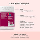 OLLY Women's Daily Multivitamin Gummy, Vitamins A, D, C, E, Biotin, Folic Acid, Adult Chewable Vitamin, Berry Flavor, 65 Day Supply - 130 Count Infinity Warehouse