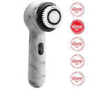 Michael Todd Beauty Soniclear Allure 2024 Best of Beauty Winner Facial Cleansing + Exfoliation Brush System with Antimicrobial Protected Bristles, 4 speeds, Serum Infusion Head + Travel Case Infinity Warehouse