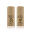 Farmstead Apothecary 100% Natural Lip Balm with Organic Beeswax, Organic Shea Butter & Organic Coconut Oil, Pear & Almond 0.2oz (Pack of 2) Farmstead Apothecary