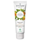 ATTITUDE Super Leaves, Hypoallergenic Energizing Body Cream, Orange Leaves, 8 Fluid Ounce (18198) ATTITUDE