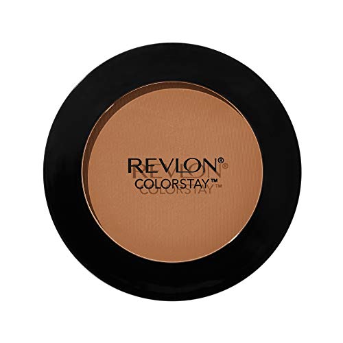 Revlon ColorStay Pressed Powder, Longwearing Oil Free, -Fragrance Free, Noncomedogenic Face Makeup, Mocha (450) REVLON