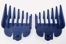 Taper King Hair Clipper Guide Comb Guard Set - Fool Proof Tapers & Fades at Home …(Sapphire - #1/2 to #3 (1.5mm to 10mm))