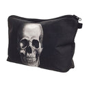 Warmtree Fashion Skull Cosmetic Bag Makeup Storage Bag Toiletry Organizer Pencil Case Handbag Warmtree