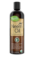 Just Trusted Organics - Neem Oil for Skin, Hair, and Nails, All-in-One Cold Pressed Neem Oil for Glowing Skin, Soft Hair, and Strong Nails, Natural Remedy Neem Oil Dog-Safe, 16 fl. oz. Just Trusted Organics