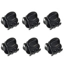 Camila Paris AD116/6 French Hair Clips for Women, Set of 6 Extra Small Girls Hair Claw Clips Jaw Fashion Durable Styling Hair Accessories for Women, Strong Hold No Slip Grip, Made in France Camila