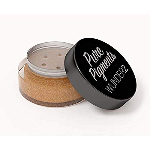 WUNDER2 Pure Pigments Ultra-Fine Loose Color Powders for Eye Makeup, Sunkissed Gold, 0.04 Ounce Wunder2