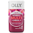 OLLY Ultra Women's Multi Softgels, Overall Health and Immune Support, Omega-3s, Iron, Vitamins A, D, C, E, B12, Daily Multivitamin, 30 Day Supply - 60 Count Infinity Warehouse