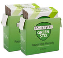 BARBERUPP Styptic Stick Shave Accessories (Green Stix, 6-Pack) Stops Bleeding For Razor Nicks For Men & Women - Sanitary and Great For Barbers or Personal BARBERUPP