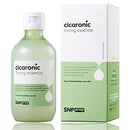 SNP PREP - Cicaronic Toning Essence - Soothing & Calming Effect for All Sensitive Skin Types with Hyaluronic Acid & Centella Asiatica - 220ml - Best Gift Idea for Mom, Girlfriend, Wife, Her, Women SNP Shining Nature Purity