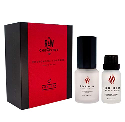 RawChemistry Pheromone Cologne Gift Set - Bold, Extra Strength Formula RawChemistry