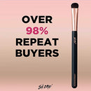 Skone Cosmetics | Professional Grade Makeup Brush | Eye Shadow | Eyebrows | Primer | Smudger | Nylon Brush (Large Shadow Brush) Skone