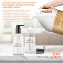 Terra Pure Wild Citrus Gallon Hand & Body Wash – Refill Jug for Hotels, Vacation Rentals, Guest Homes, Spas, Gyms | Bulk Liquid Soap Toiletries | No Color Added | For Sensitive Skin & Daily Use Infinity Warehouse
