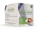 Premium Eyelid Wipes With Tea Tree and Coconut Oil - Cleansing Eye Wipes for People Itchy Eyes - Box Of 30 Natural Eye Wipes Visual Advantage