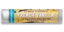 Crazy Rumors French Vanilla Lip Balm. 100% Natural, Vegan, Plant-Based, Made in USA. Crazy Rumors