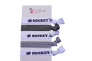 Infinity Collection Hockey Hair Accessories, Hockey Hair Ties, No Crease Hockey Hair Elastics Set Infinity Collection