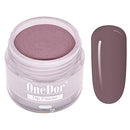 OneDor Nail Dip Dipping Powder – Acrylic Color Pigment Powders Pro Collection System, 1 Oz. (21 - Eggplant) Onedor