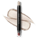 LUXAZA Eyeshadow Stick Cream Shimmer Creamy 2 in 1 Eyeshadow and Eyeliner Pen,Eye Brightener Stick,Highlighting Stick Eye Liner,Easy to Color Waterproof Eyeshadow Perncil Crayon 1Pcs,Champagne-silk LUXAZA