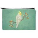 Charming Cockatiel Yellow Crest Makeup Cosmetic Bag Organizer Pouch Graphics and More