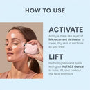 NuFACE Aqua Gel Activator - Microcurrent Conductive Gel & Activator Powered by IonPlex & Hyaluronic Acid to Enhance Results of NuFACE Microcurrent Facial Device - Improves Skin Radiance (3.3 oz) Infinity Warehouse